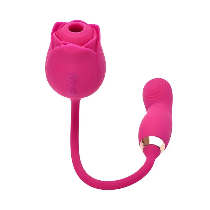 10 Function Rose Sucking Stimulator with egg Vibrator