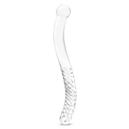 11″ Glass Double-Ended Pelvic Wand