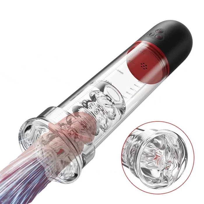 2 IN1 9 Vibration 3 Saugmodi Penispumpe S-HANDE