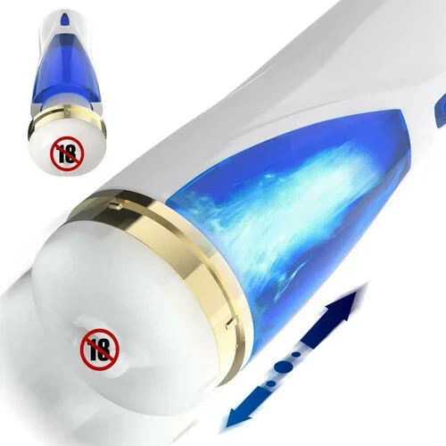 3 Thrusting Modes Pussy Electric Male Masturbator