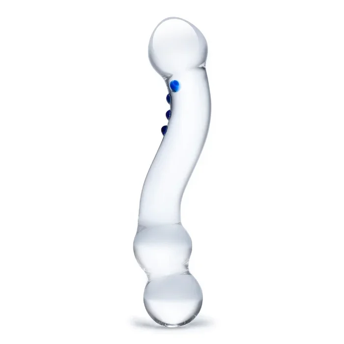 6″ Curved G-spot Nubbed Dildo