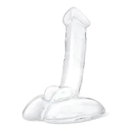 7.5″ Rideable Standing Glass Cock with Stability Base
