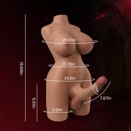 Acmejoy – 19.18 lbs E-cup Hermaphroditic Realistic Doll