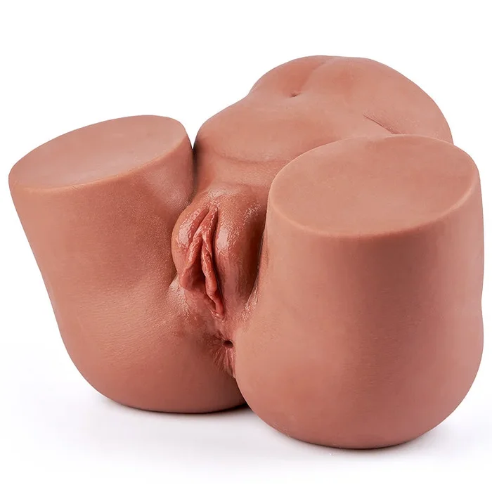 Acmejoy Carmela- Brown Big Ass Dual Tunne TPE Masturbator 10.5 LBS