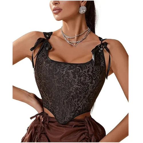 Asymmetrical Lace Corset