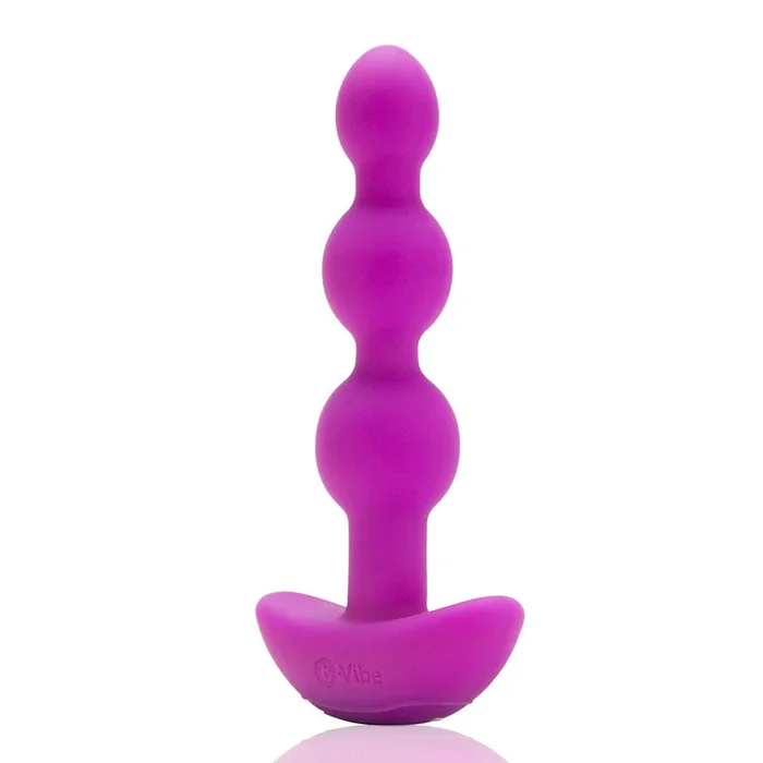 B-Vibe Triplet Anal Beads – Fuchsia
