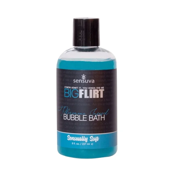 Big Flirt Pheromone Infused Bubble Bath – Sensually Soft – 8 Fl. Oz.