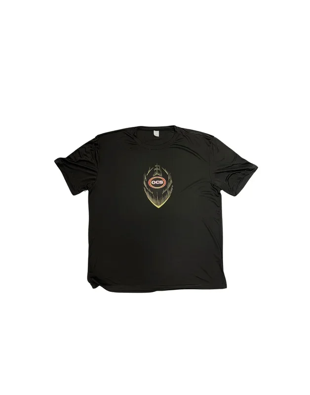 Black Dri – Fit Gold Football Shirt