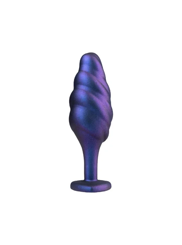 Blush Anal Adventures Matrix Bumped Bling Heart Jewel Butt Plug