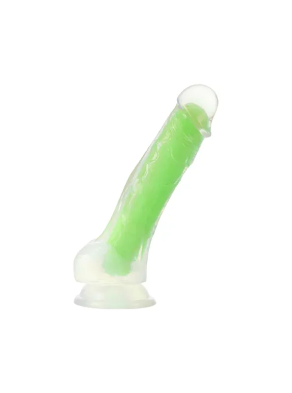 Blush Neo Elite Glow-in-the-Dark Viper 7.5 Inch Silicone Dildo