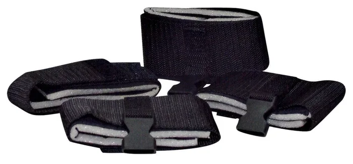 Bondage set, make yourself stretched out