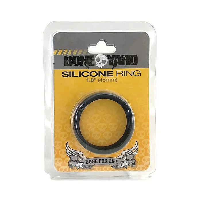 Boneyard Silicone Ring 45mm Black