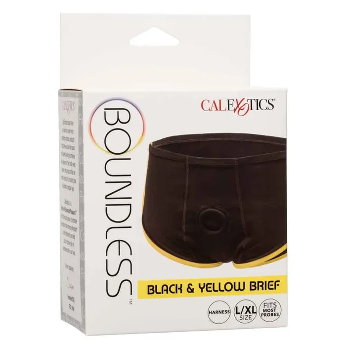 Boundless Black and Yellow Brief – Large/xlarge – Black/yellow
