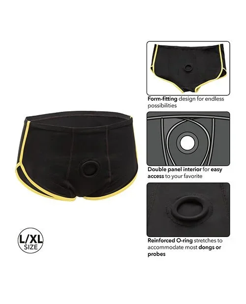 Boundless Boxer Brief – Black/Yellow L/XL