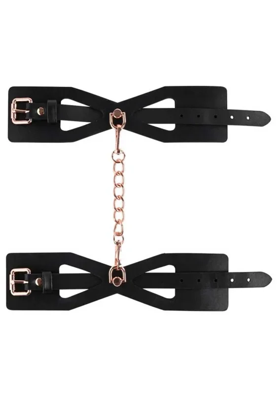Brat Handcuffs – Black / Rose Gold