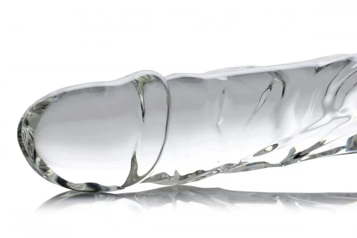 Brutus Glass Dildo Thruster – Clear