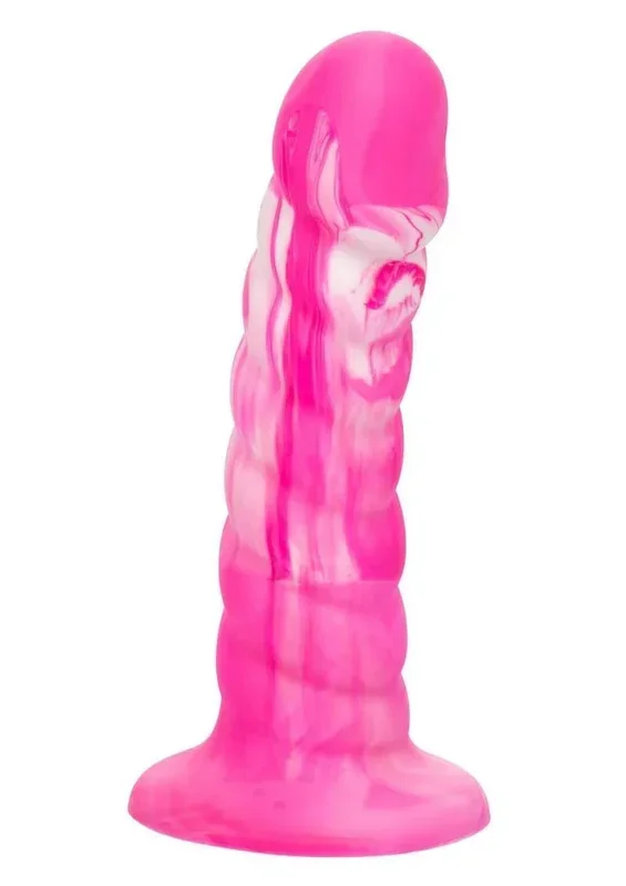 CalExotics Twisted Love Twisted Ribbed Probe Silicone Anal Probe