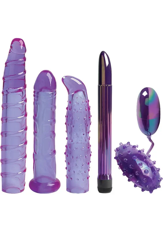 Carnal Collection Set with Silicone Sleeves