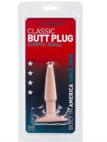 Classic Butt Plug Smooth – Small – White