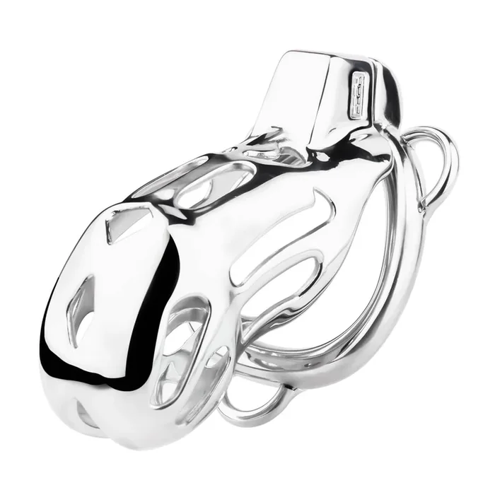 Cobra Metal Long Male Chastity Cage