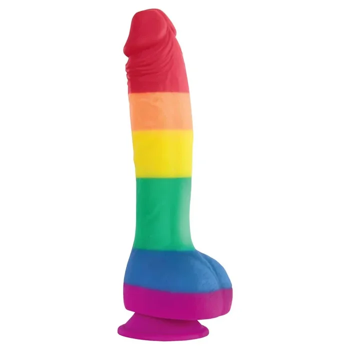 Colours Pride Edition 8″ Rainbow Dildo