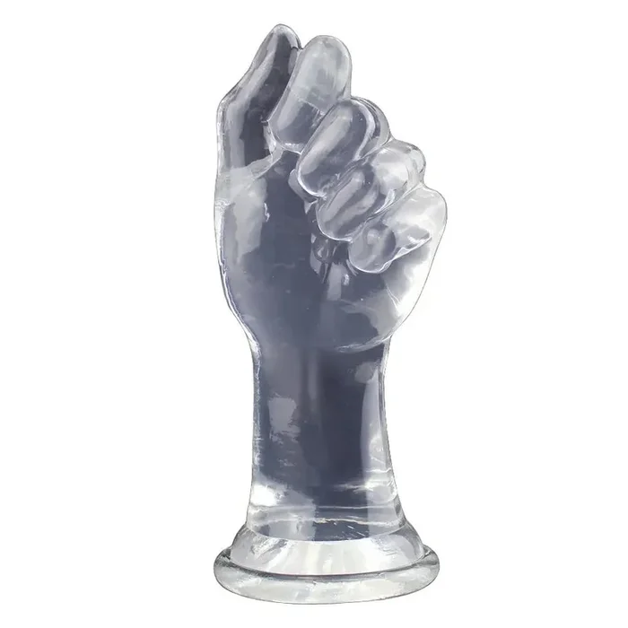Come Closer Clear Play Fist No 5 | Suction Cup | Flexible O.5 KG | Free Satin Bag