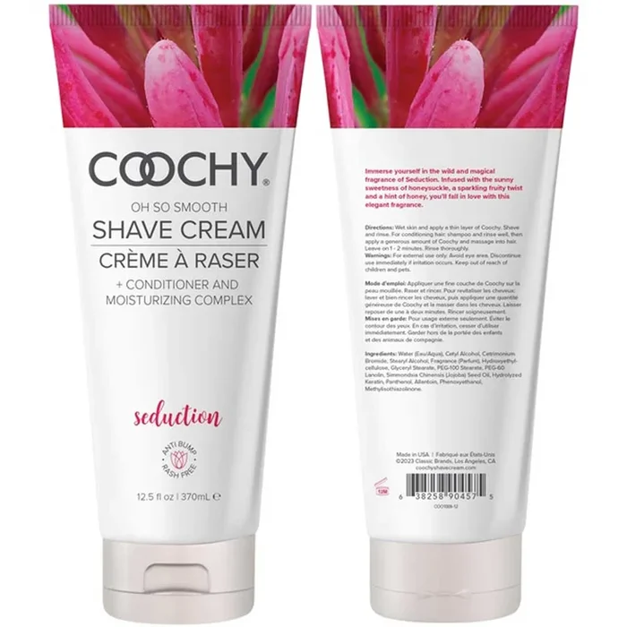 Coochy Oh So Smooth Shave Cream – Seduction – 12.5 Oz