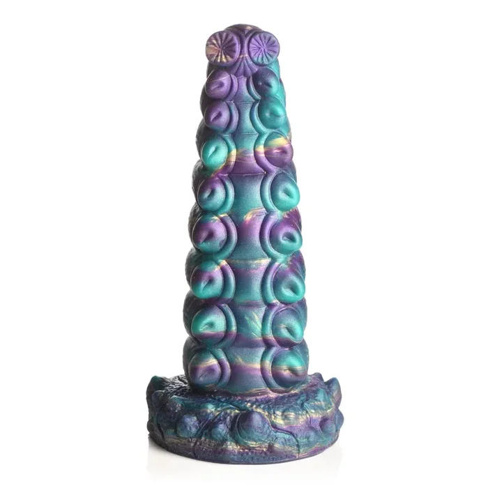 Creature Cocks Chrysalis Silicone Dildo Blue Purple