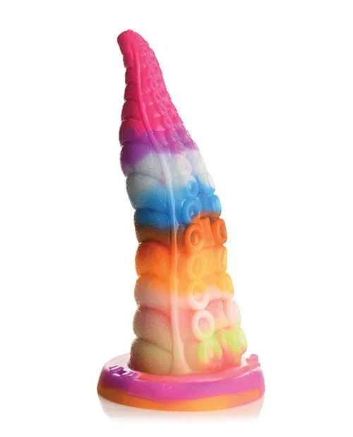 Creature Cocks Luminoctopus Glow-in-the-Dark Tentacle Dildo – Rainbow