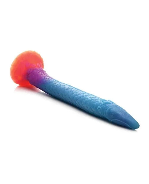 Creature Cocks Makara Silicone Snake Dildo – Glow In The Dark