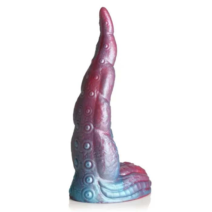 Creature Cocks Tentacle Cock Silicone Dildo Red Blue
