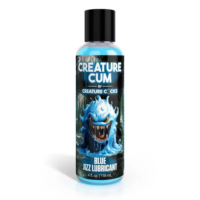 Creature Cum Blue Water-Based Lubricant 4oz