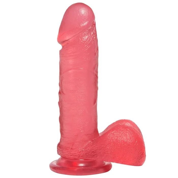 Crystal Jellies – 7″ Realistic Cock With Balls