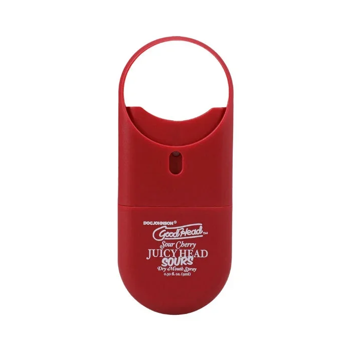 Doc Johnson GoodHead Juicy Head Dry Mouth Mouthwatering Spray To-Go Sour Cherry Flavor