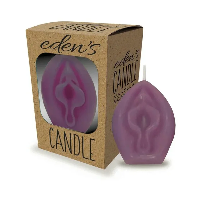 Eden’s Vagina Candle Eggplant