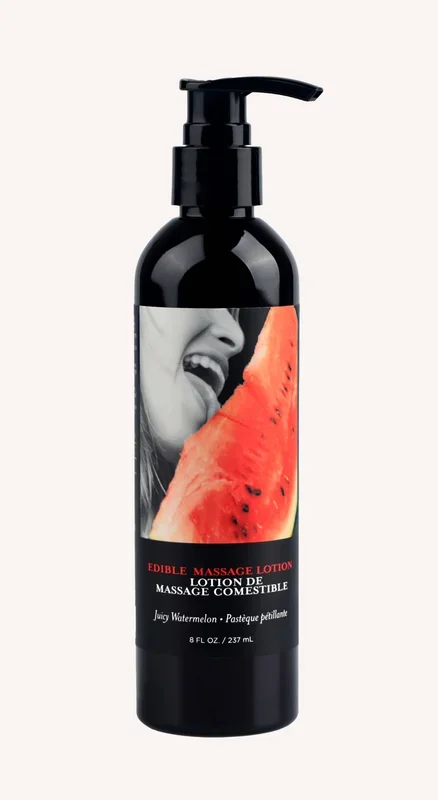 Edible Massage Lotion – Watermelon – 8 Fl. Oz.