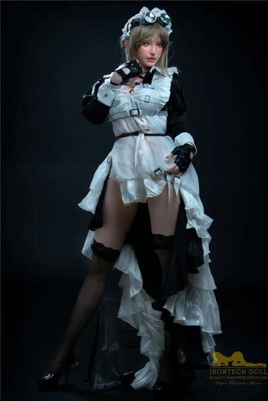 Eva 165cm(5ft4) F-Cup Blonde full Silicone – IronTech Doll®