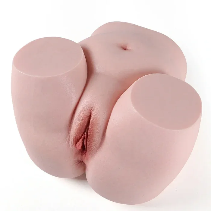 Evelyn 32 lb Full Liquid Silicone Hip Sex Torso with Realistic Skin Texture and Dual Entries