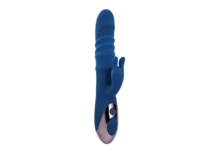 Evolved The Ringer Rechargeable Thrusting Moving Ring Silicone Rabbit Vibrator