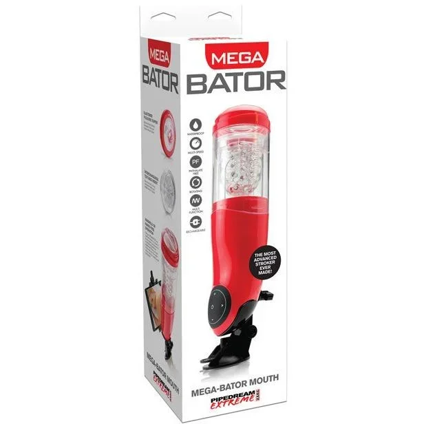 Extreme Toyz Mega Bator Rechargeable Strokers Mouth