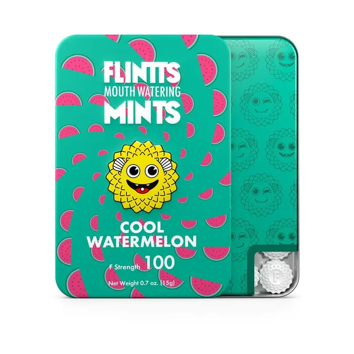 Flintts Mouth Mints Cool Watermelon – F-Strength 100