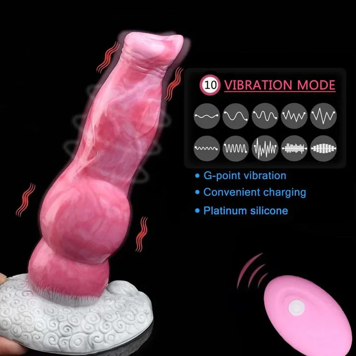 Fyros- Vibrating Dog Dildo, Realistic Canine Vibrator