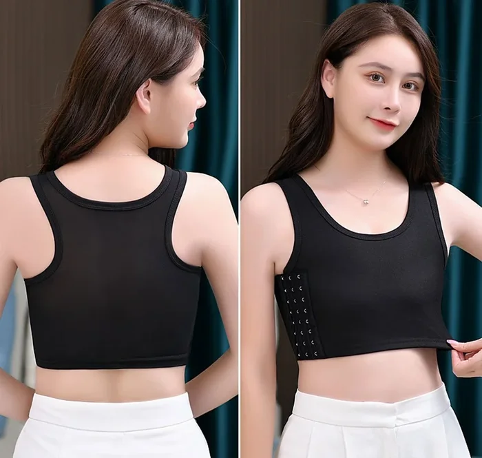 Gender Fluid Chest Compression Binder – Large – Black