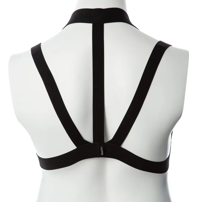 Gender Fluid Majesty Harness – Large-Xxl – Black