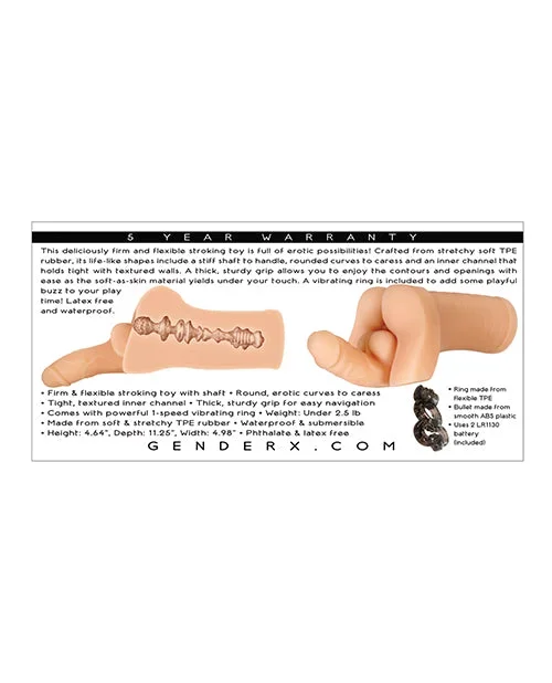 Gender X Backdoor Bash Stroker – Light