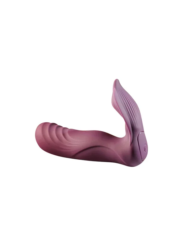 Gender X Velvet Hammer Powerful Remote-Controlled Thrusting Rechargeable Dual Vibrator