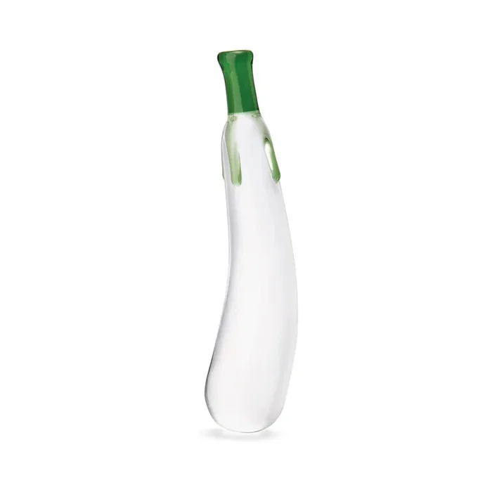 Glas Eggplant Ecstasy Vegetable Shaped Glass Dildo