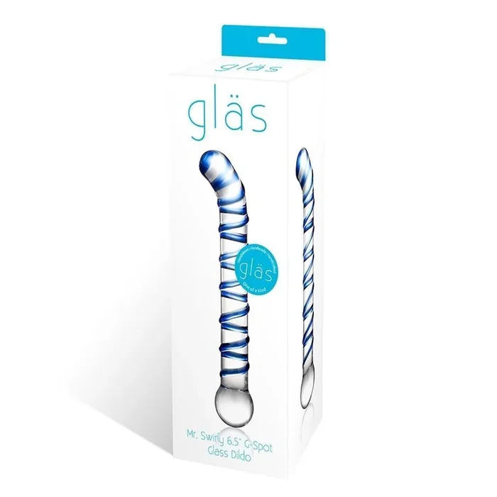 Glas Mr. Swirly 6.5 G-spot Glass Dildo