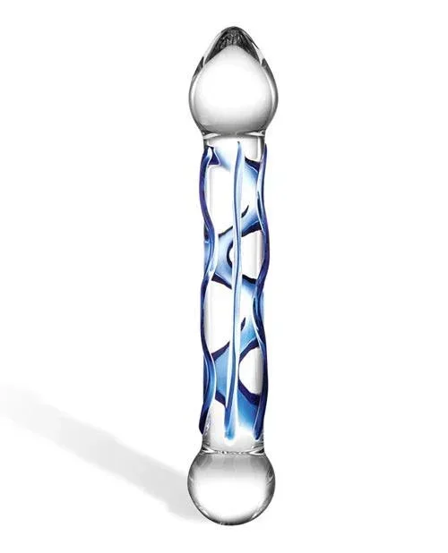 Glas Tip Textured Glass Dildo