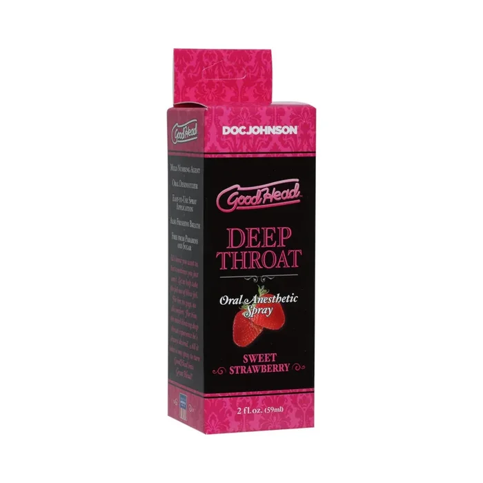 GoodHead – Deep Throat Spray – Sweet Strawberry